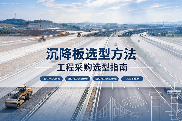 习水沉降板选择方法