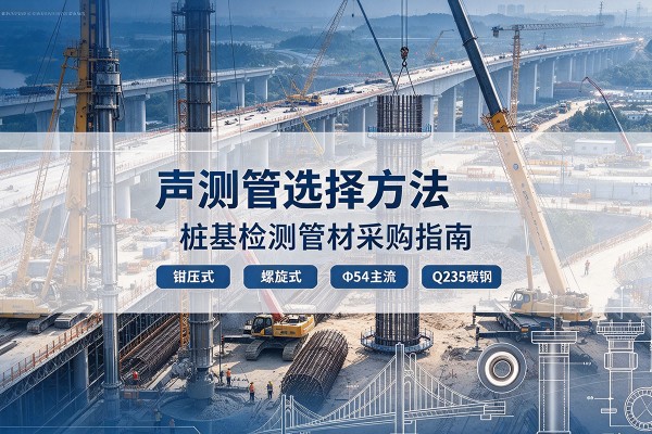 习水声测管选型标准