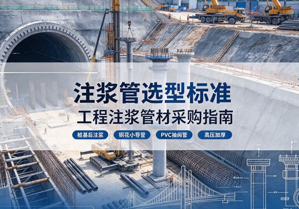 习水注浆管选型标准